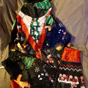 Festive Holiday Hoodie and Jogger Set